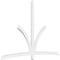Ekena Millwork Davenport Architectural Grade PVC Gable Bracket, 108"W x 72"H x 2"D x 4"F, 16/12 Pitch GBP108X72X0204DAV00 - alternate 1